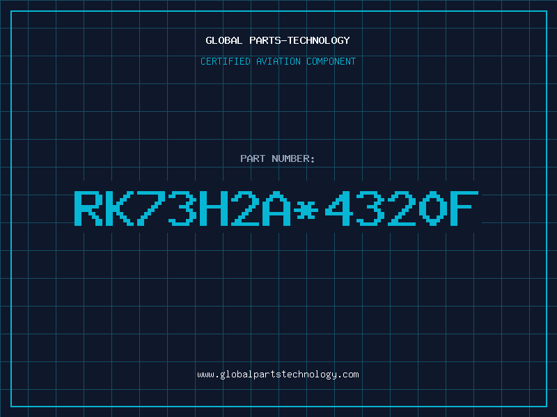 Aviation Part RK73H2A*4320F