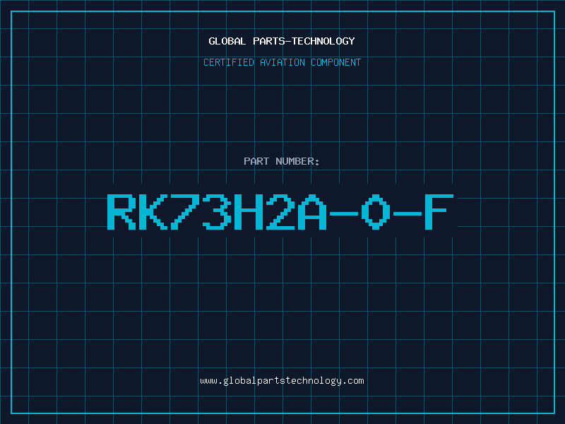 Aviation Part RK73H2A-0-F