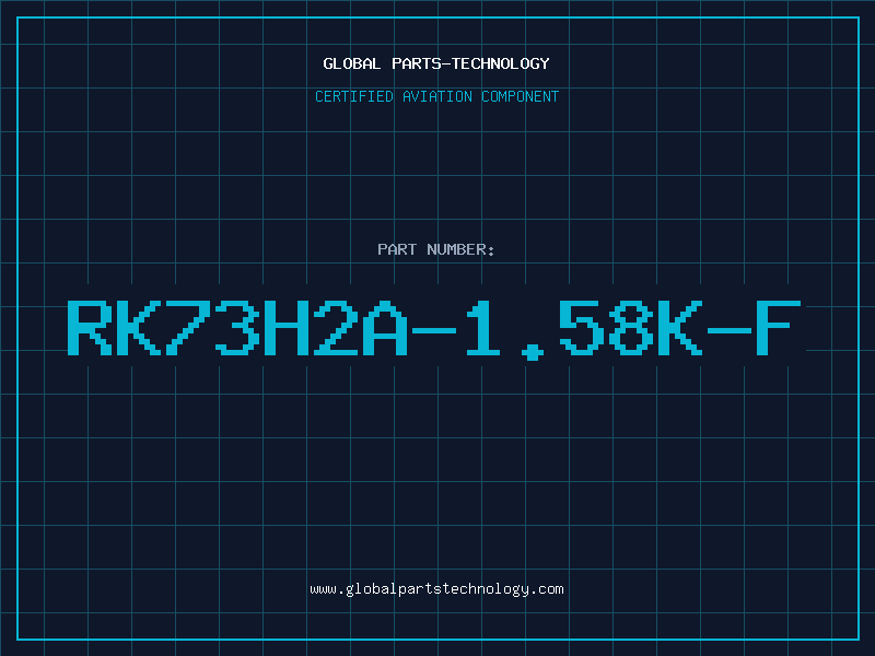 Aviation Part RK73H2A-1.58K-F
