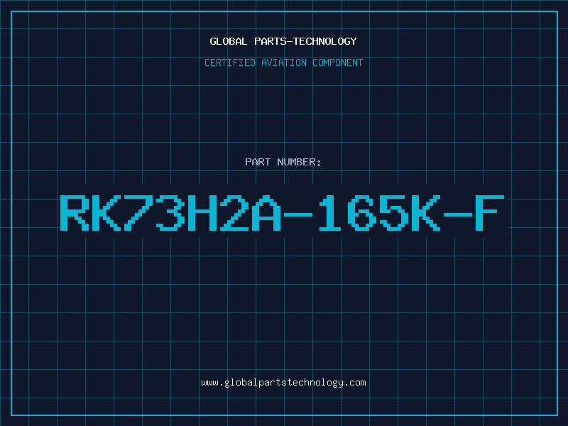 Aviation Part RK73H2A-165K-F