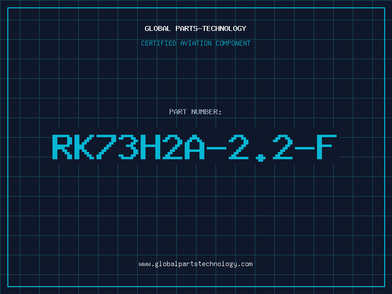 Aviation Part RK73H2A-2.2-F