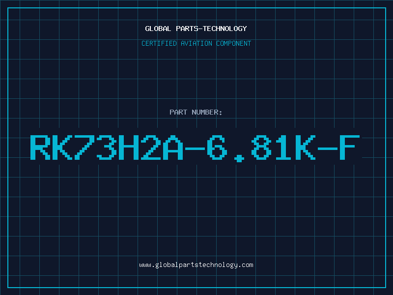 Aviation Part RK73H2A-6.81K-F