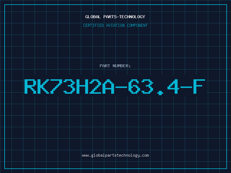 Aviation Part RK73H2A-63.4-F