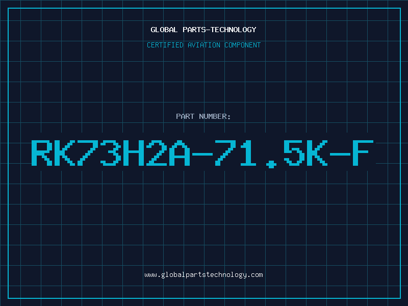 Aviation Part RK73H2A-71.5K-F