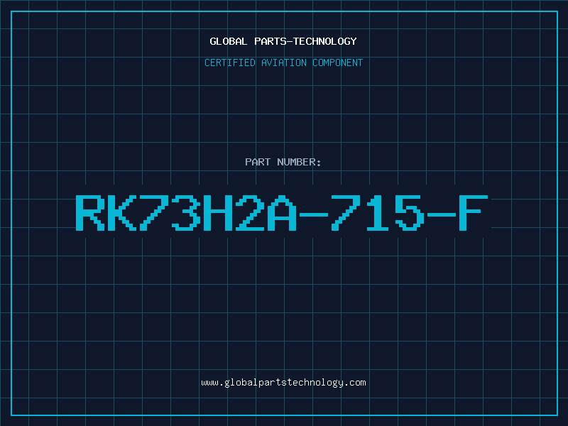 Aviation Part RK73H2A-715-F