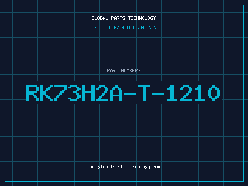 Aviation Part RK73H2A-T-1210