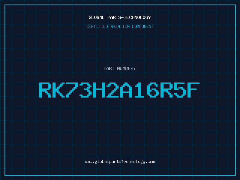 Aviation Part RK73H2A16R5F