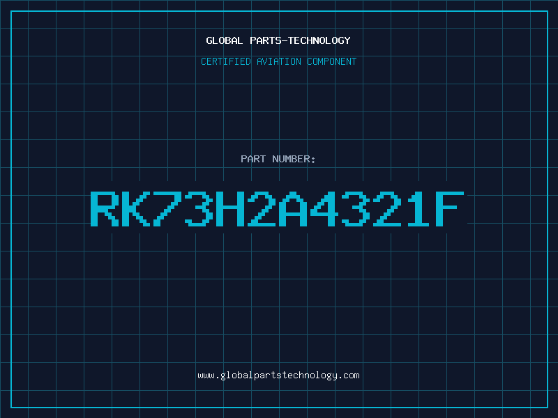 Aviation Part RK73H2A4321F