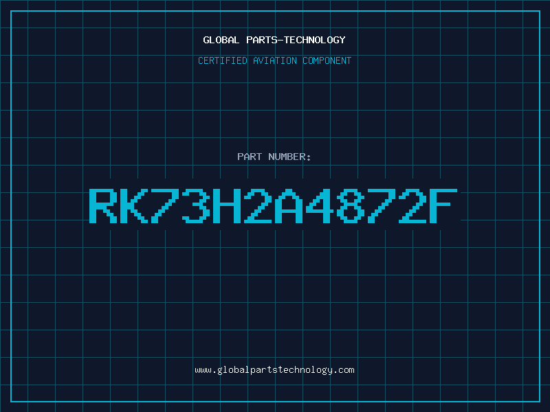 Aviation Part RK73H2A4872F
