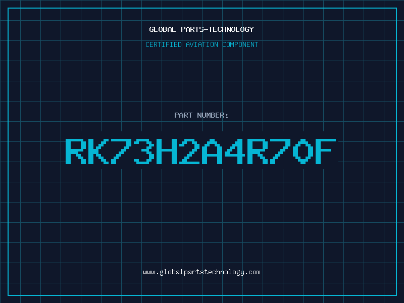 Aviation Part RK73H2A4R70F