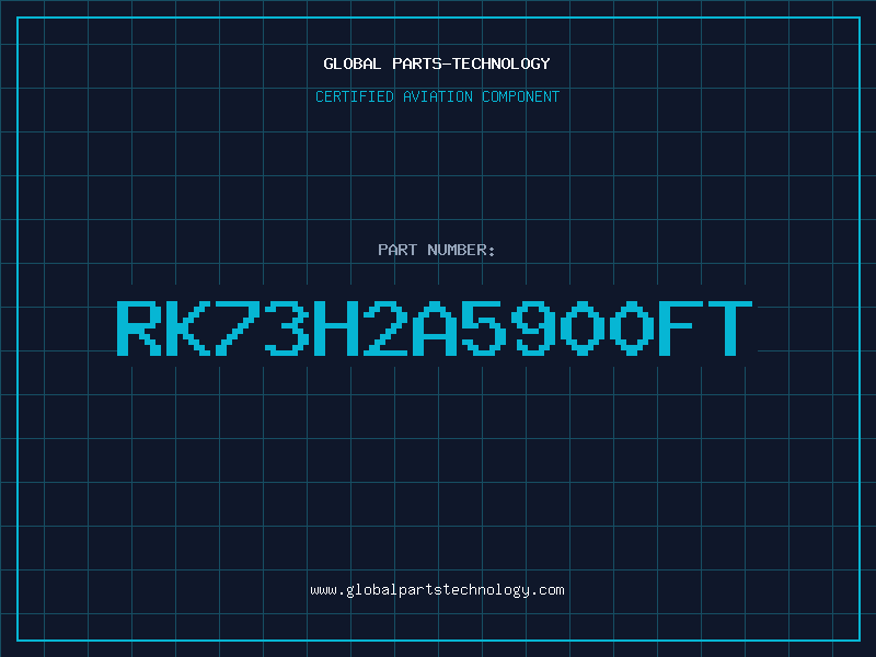 Aviation Part RK73H2A5900FT