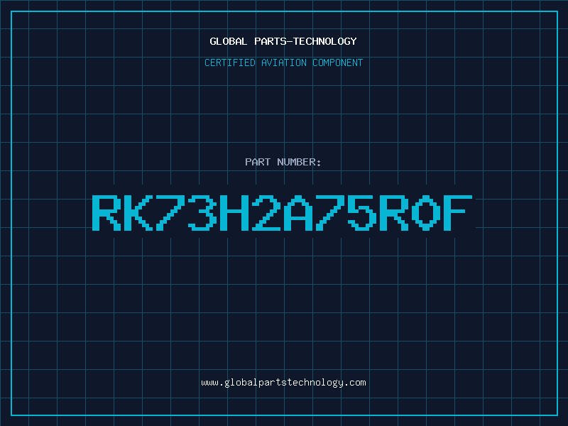 Aviation Part RK73H2A75R0F