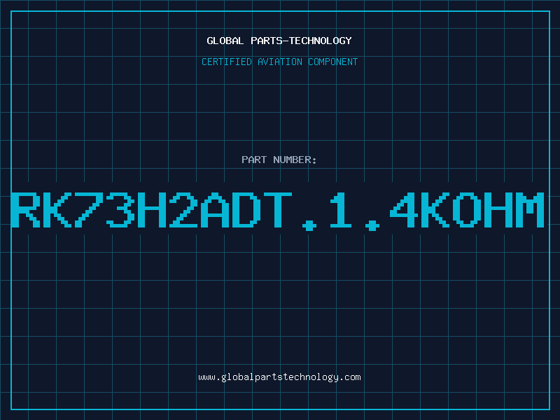 Aviation Part RK73H2ADT.1.4KOHM