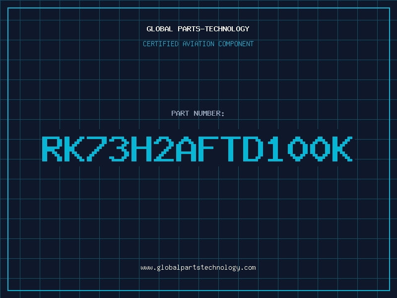 Aviation Part RK73H2AFTD100K