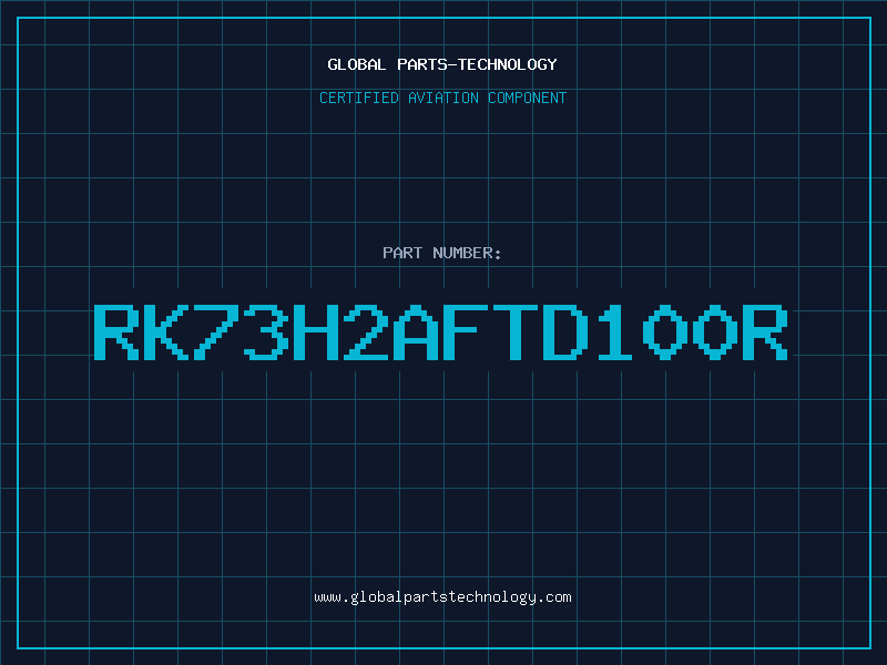 Aviation Part RK73H2AFTD100R