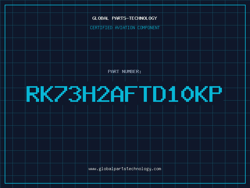 Aviation Part RK73H2AFTD10KP