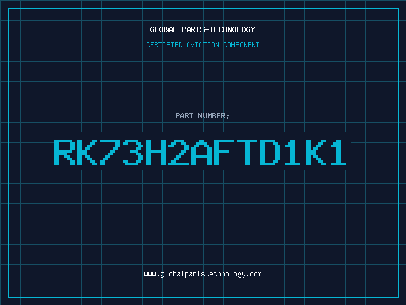Aviation Part RK73H2AFTD1K1