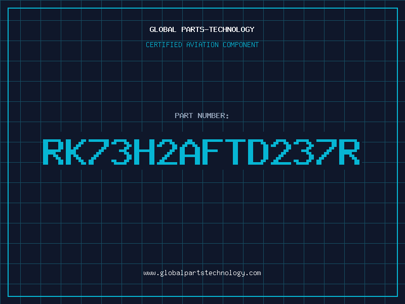 Aviation Part RK73H2AFTD237R