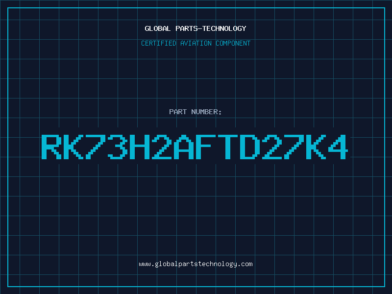 Aviation Part RK73H2AFTD27K4
