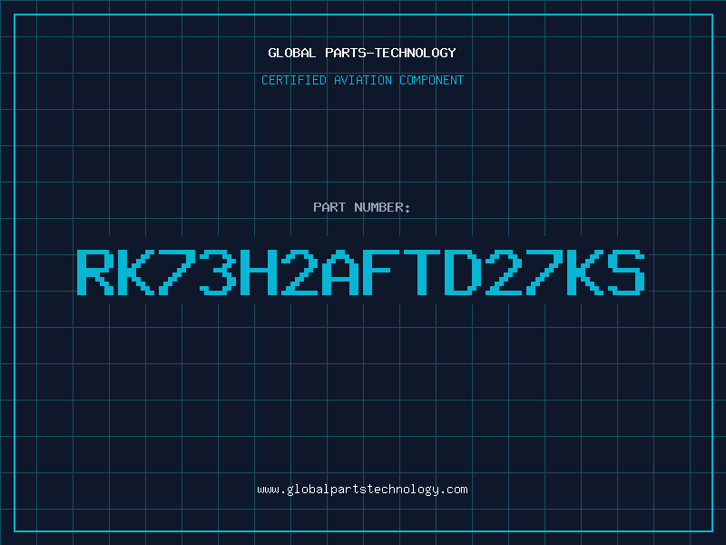 Aviation Part RK73H2AFTD27KS