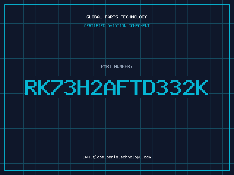 Aviation Part RK73H2AFTD332K
