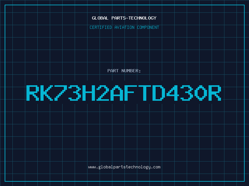 Aviation Part RK73H2AFTD430R