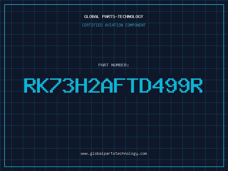 Aviation Part RK73H2AFTD499R