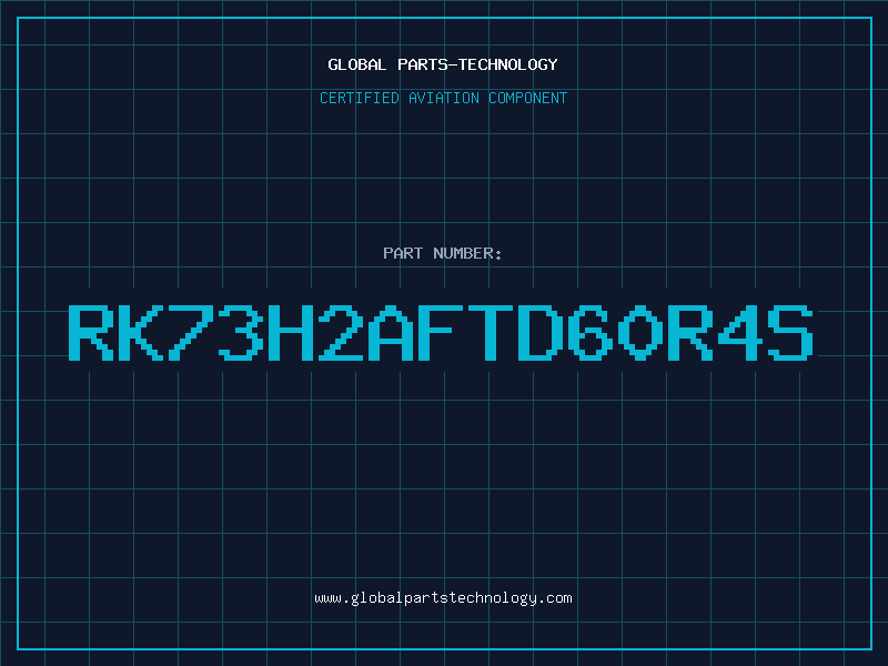 Aviation Part RK73H2AFTD60R4S