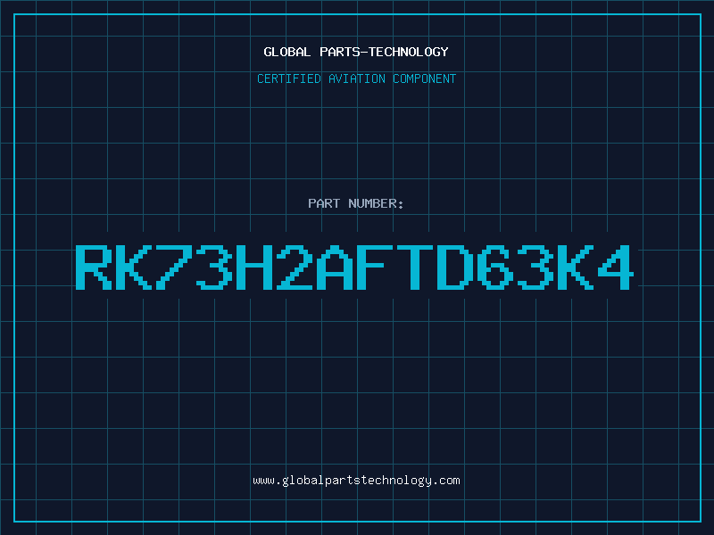 Aviation Part RK73H2AFTD63K4