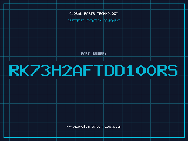 Aviation Part RK73H2AFTDD100RS