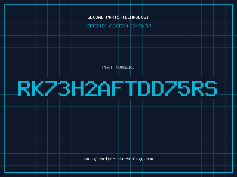 Aviation Part RK73H2AFTDD75RS