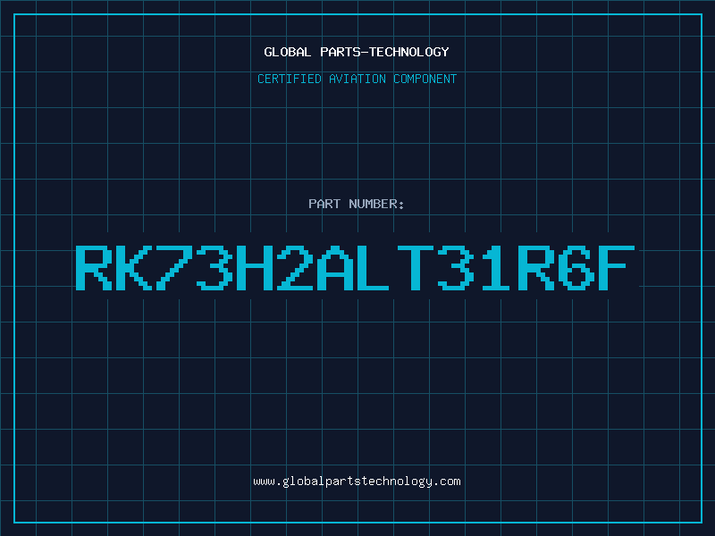 Aviation Part RK73H2ALT31R6F