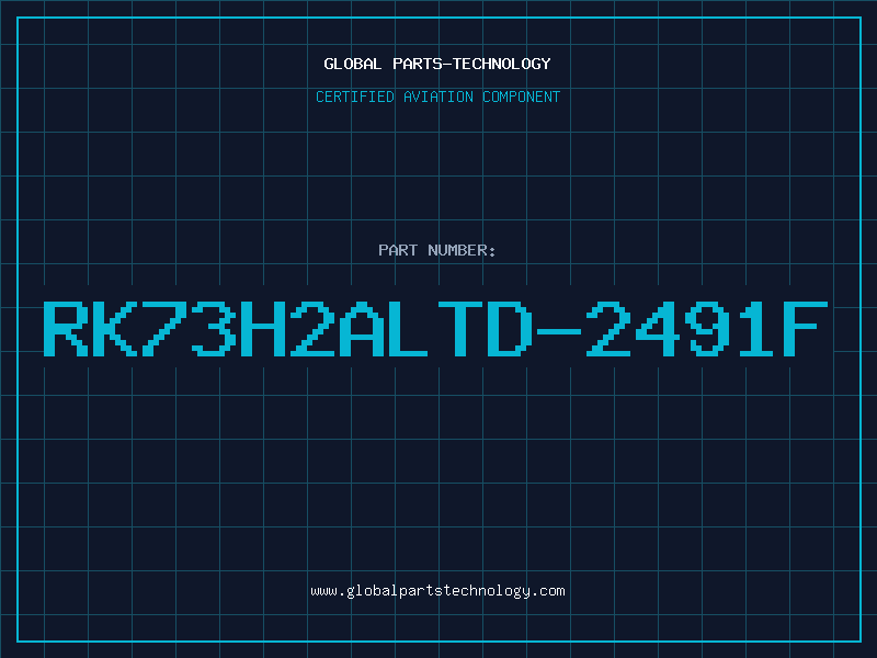 Aviation Part RK73H2ALTD-2491F