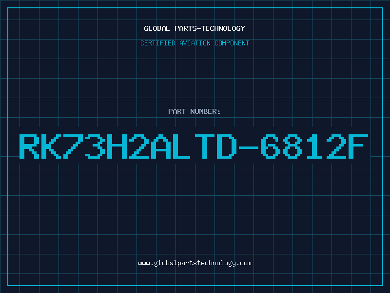 Aviation Part RK73H2ALTD-6812F