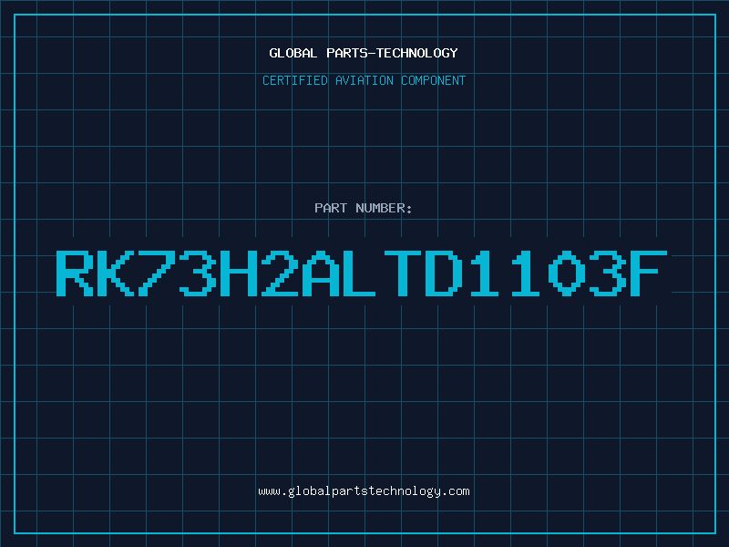 Aviation Part RK73H2ALTD1103F