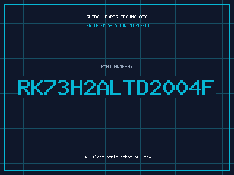 Aviation Part RK73H2ALTD2004F