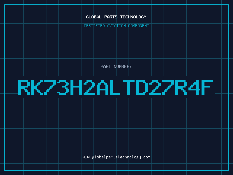 Aviation Part RK73H2ALTD27R4F