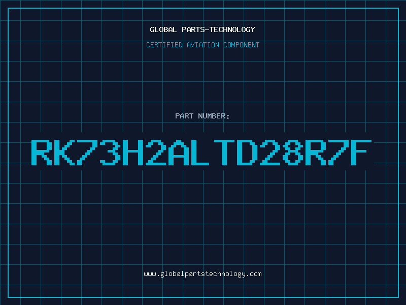 Aviation Part RK73H2ALTD28R7F