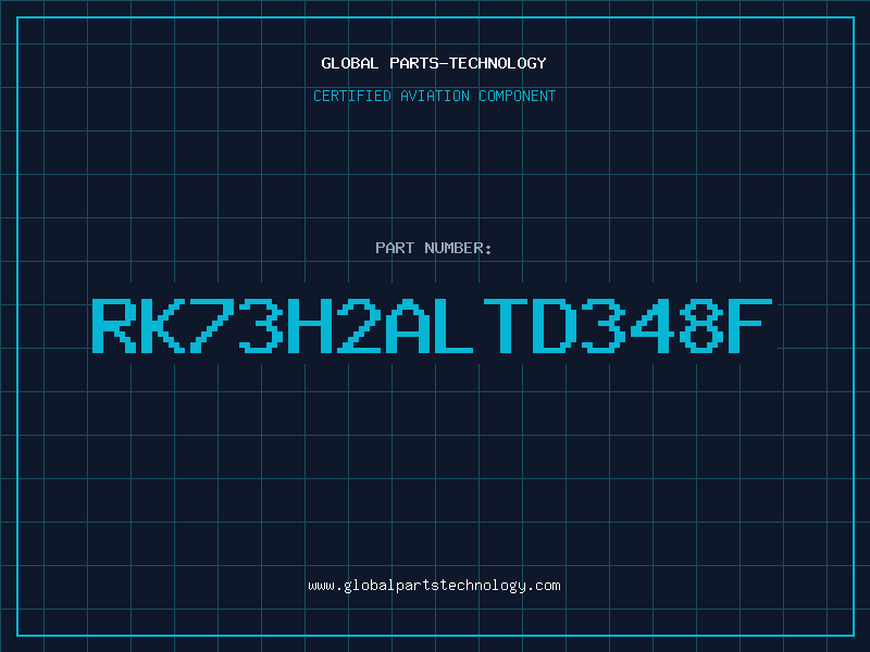 Aviation Part RK73H2ALTD348F