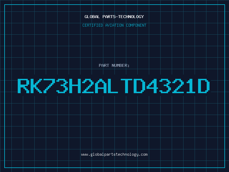 Aviation Part RK73H2ALTD4321D