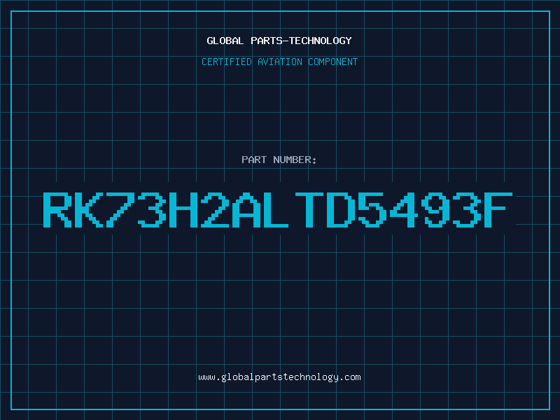 Aviation Part RK73H2ALTD5493F