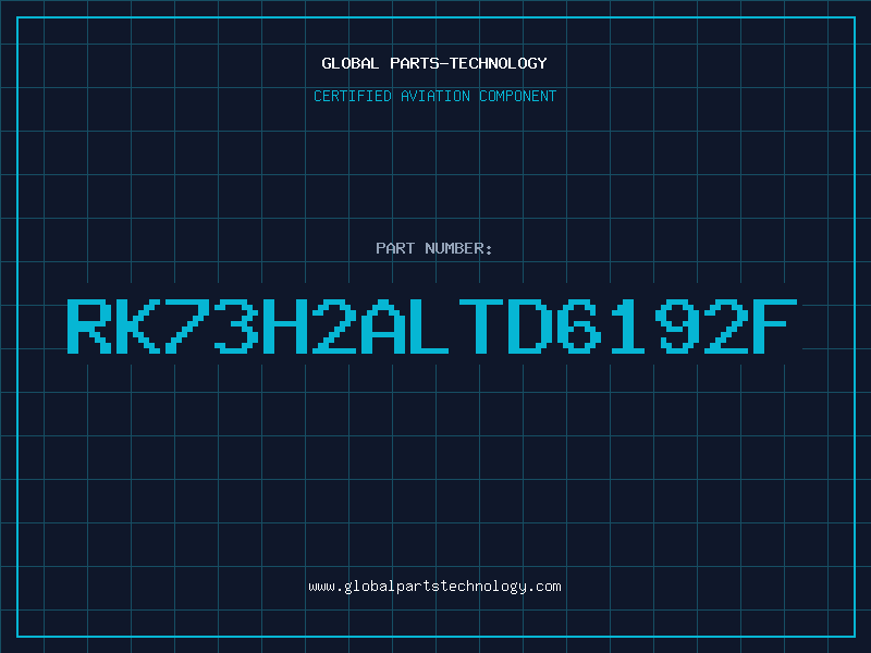 Aviation Part RK73H2ALTD6192F