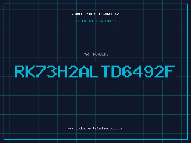 Aviation Part RK73H2ALTD6492F
