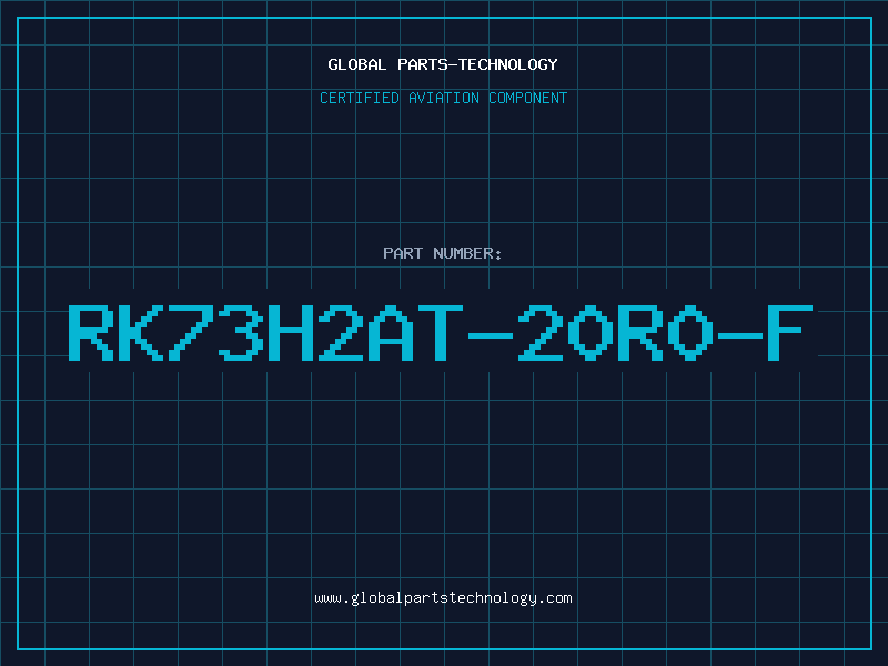 Aviation Part RK73H2AT-20R0-F