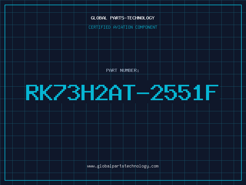 Aviation Part RK73H2AT-2551F