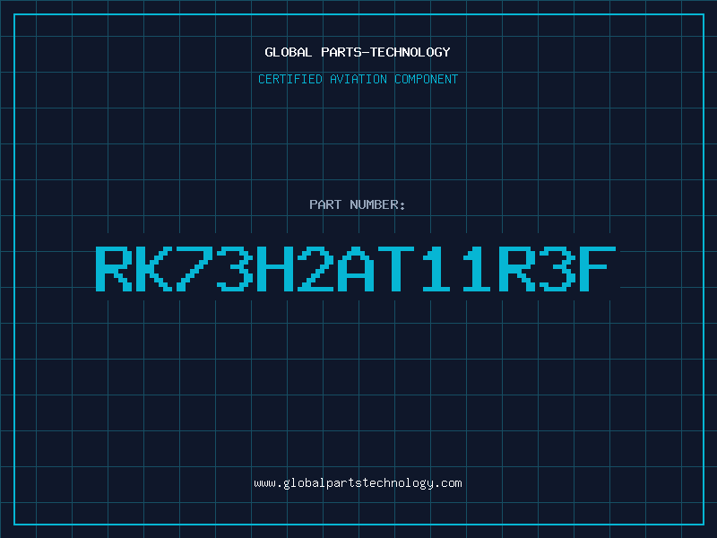 Aviation Part RK73H2AT11R3F