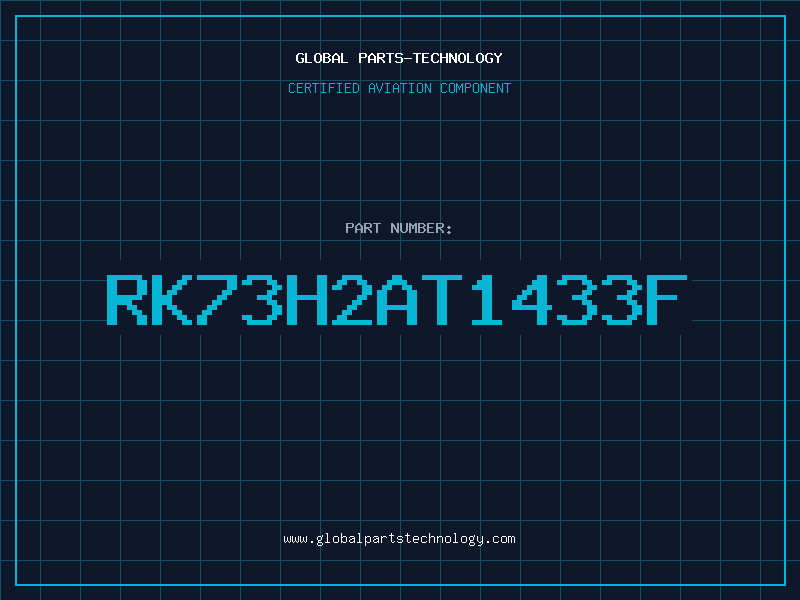 Aviation Part RK73H2AT1433F