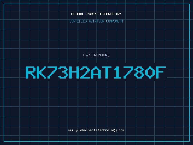 Aviation Part RK73H2AT1780F