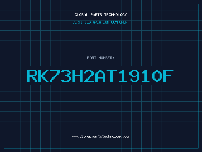 Aviation Part RK73H2AT1910F