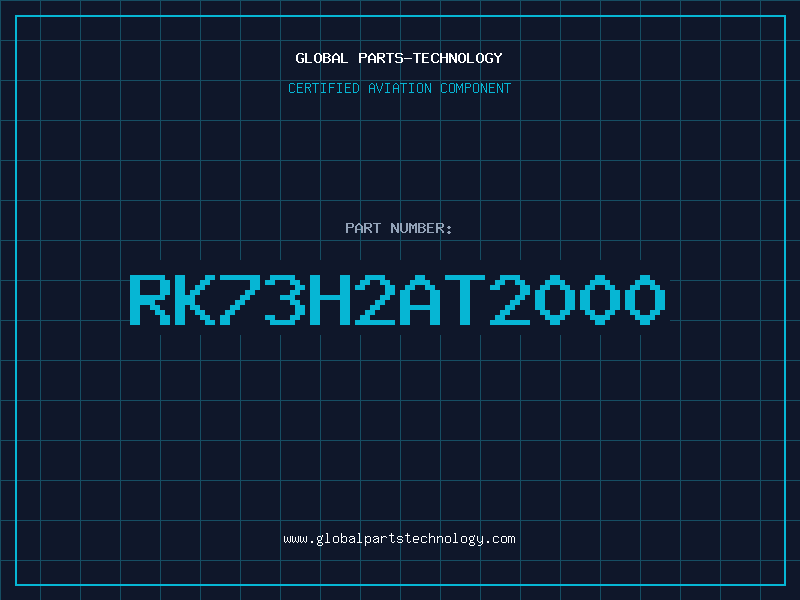 Aviation Part RK73H2AT2000